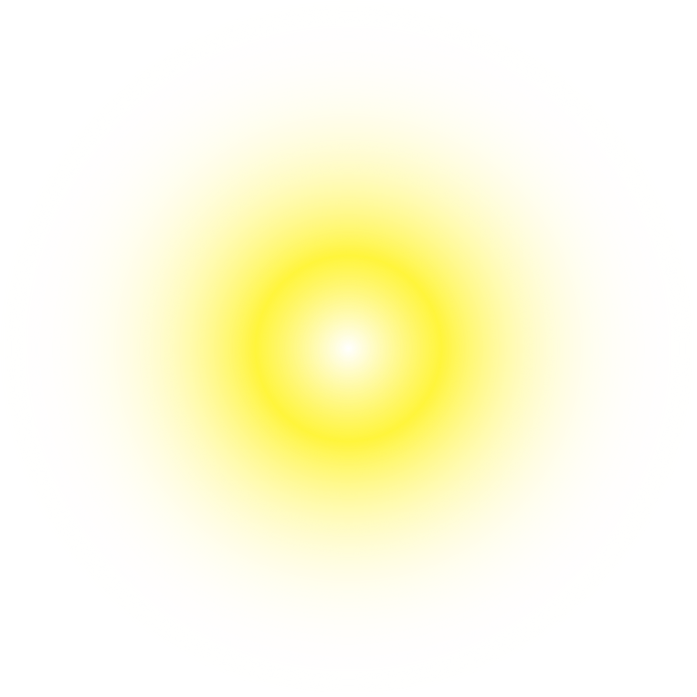 Yellow lens flare